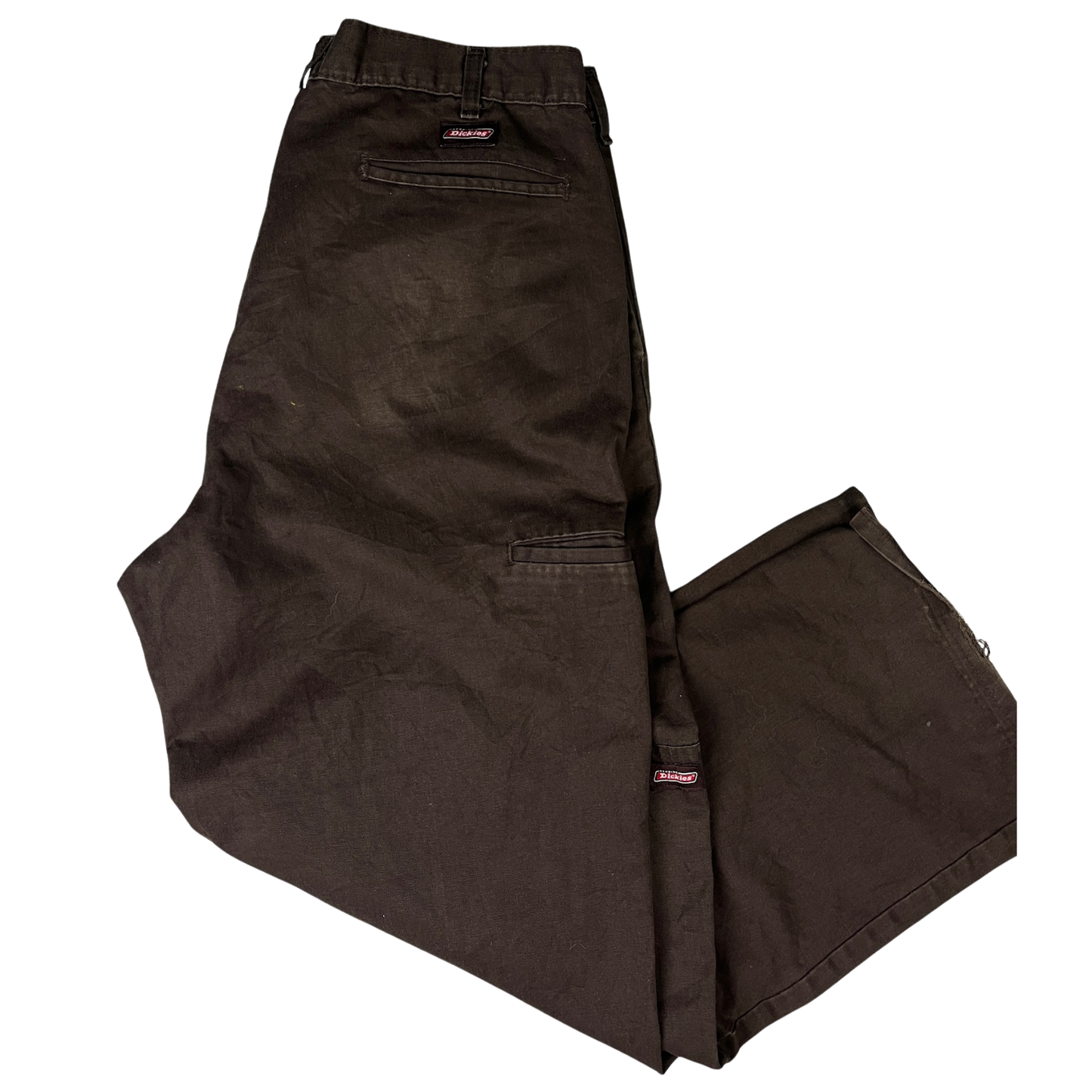 Dickies Used Look Workwear Hose Braun - 36x32