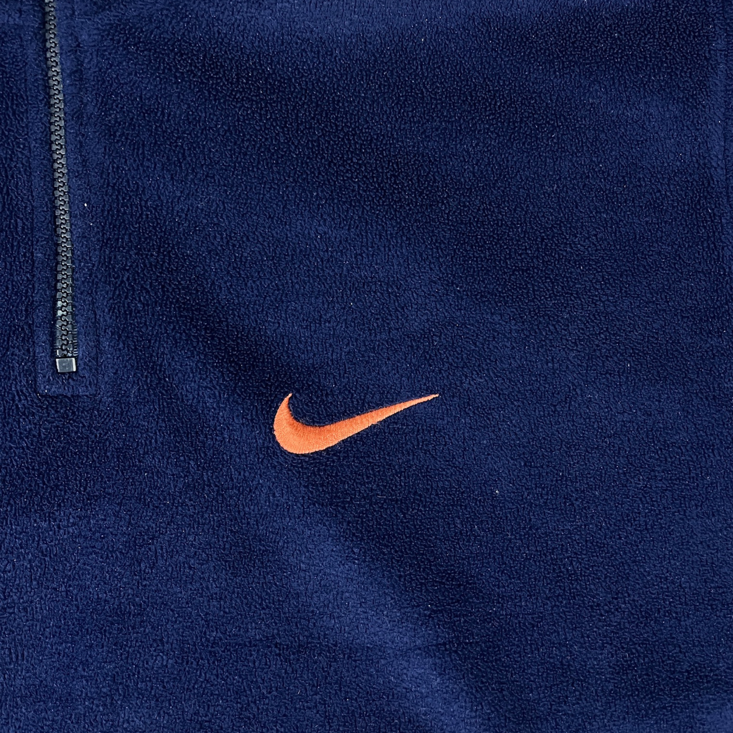 Vintage Nike Fleecepullover Blau - XL