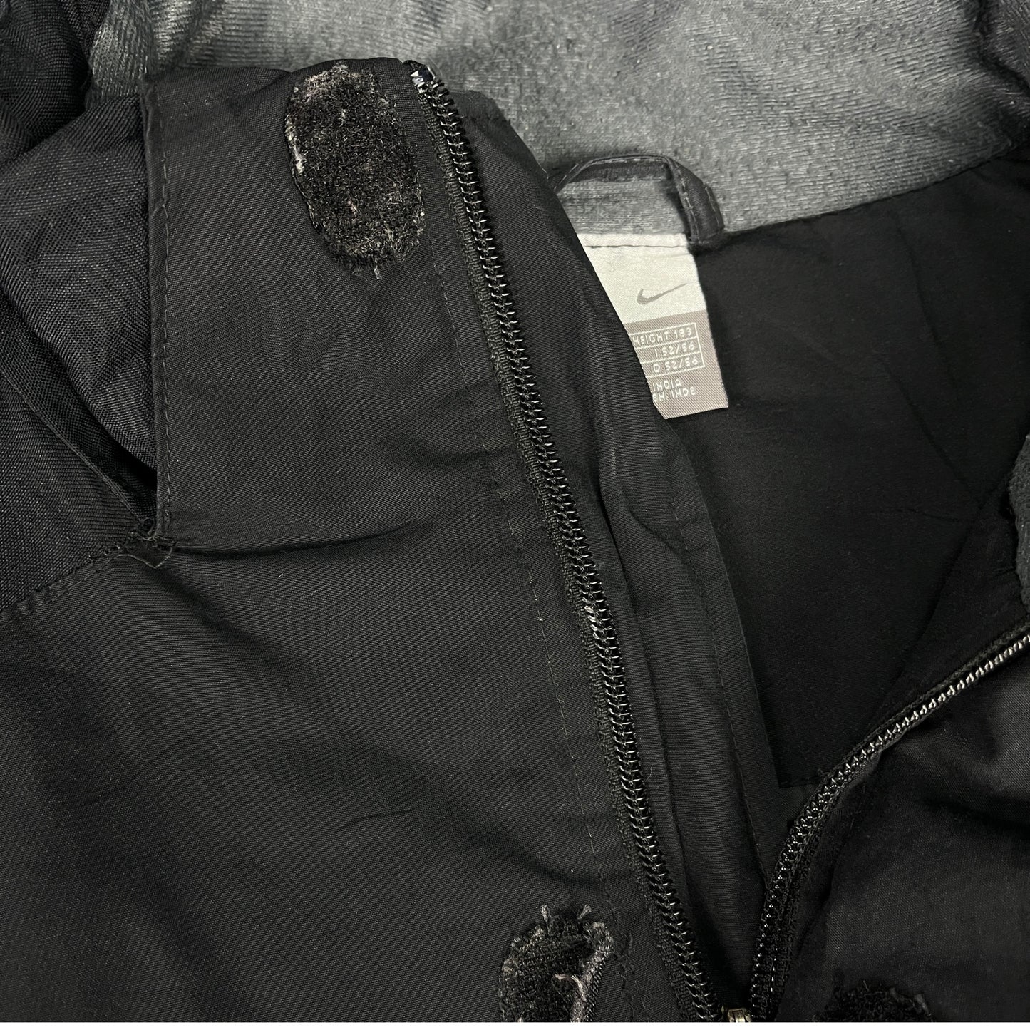 Vintage Nike Jacke Grau/Schwarz - L